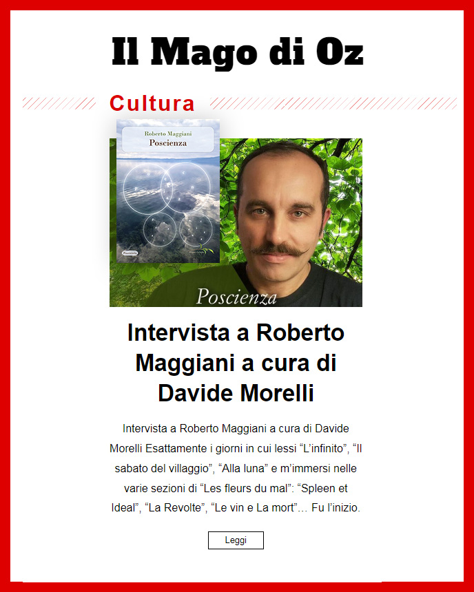 Quando è nato il tuo amore per la poesia?...